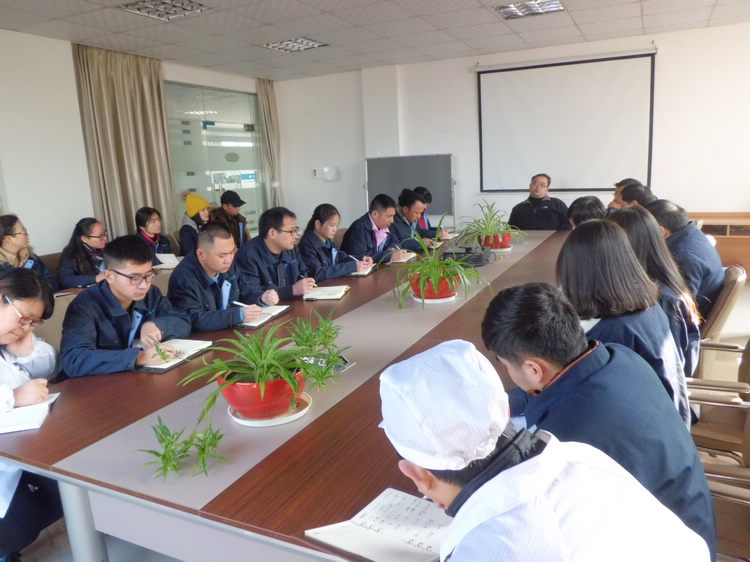 Wuhu Yabosion Holds Year-end Summary Meeting